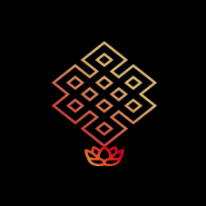 Device Of Lotus With Infinity Knot Device mark 6423611 Trademark