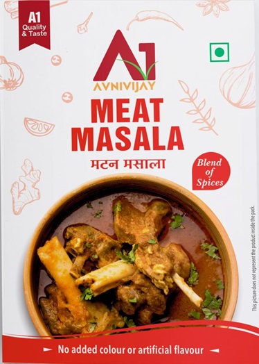 Avnivijay Meat Masala (label) Device mark 6424331 Trademark