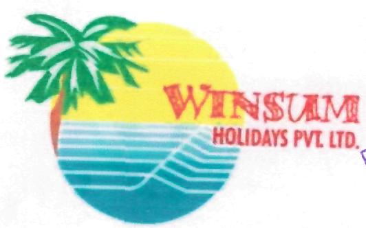 Winsum Holidays Pvt Ltd. (device) Device mark 2261278 Trademark