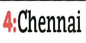 4:chennai (logo) Device mark 2101907 Trademark