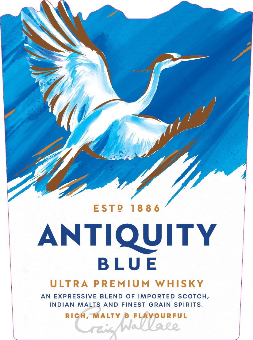 Antiquity Blue Ultra Premium Whisky And Device Device mark 6433081 Trademark
