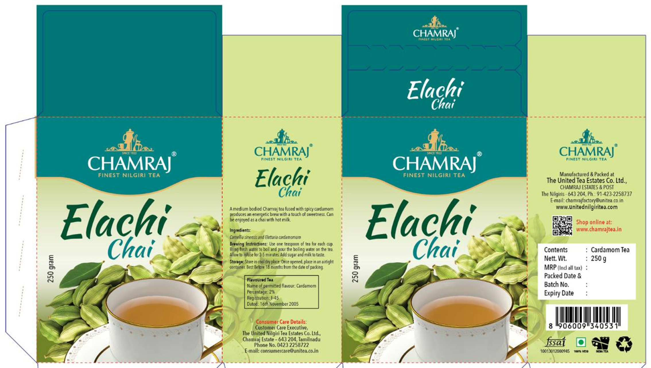 Chamraj Elachi Chai Device mark 6433288 Trademark