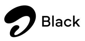 Airtel Black (device) Device mark 6434222 Trademark
