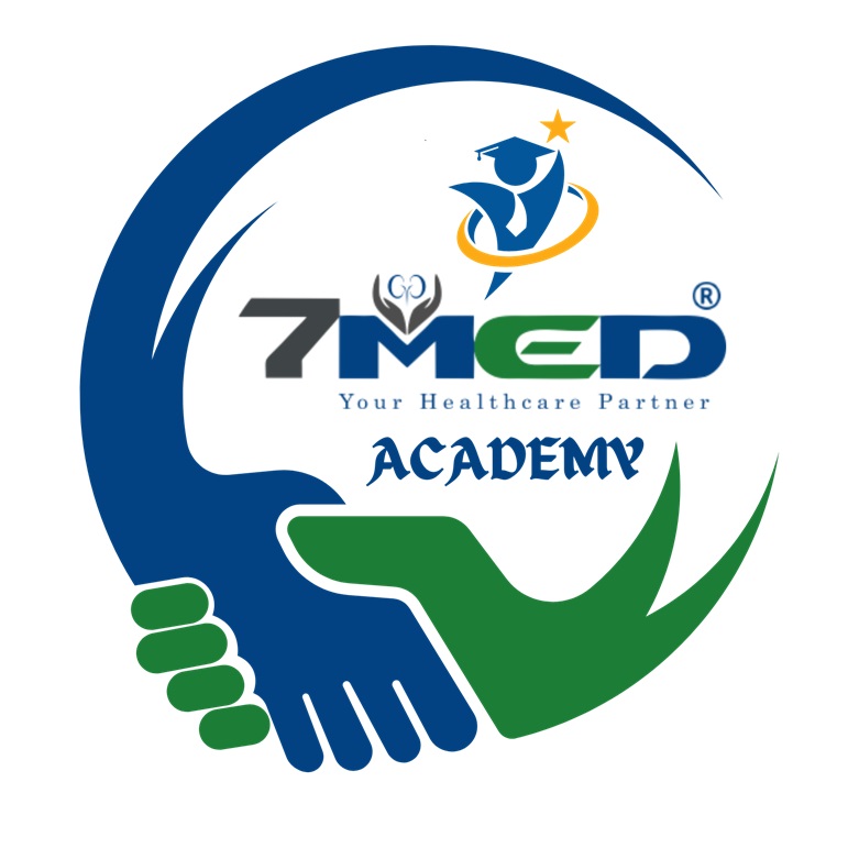 Device Mark Of "7 Med Academy" Device mark 6435215 Trademark