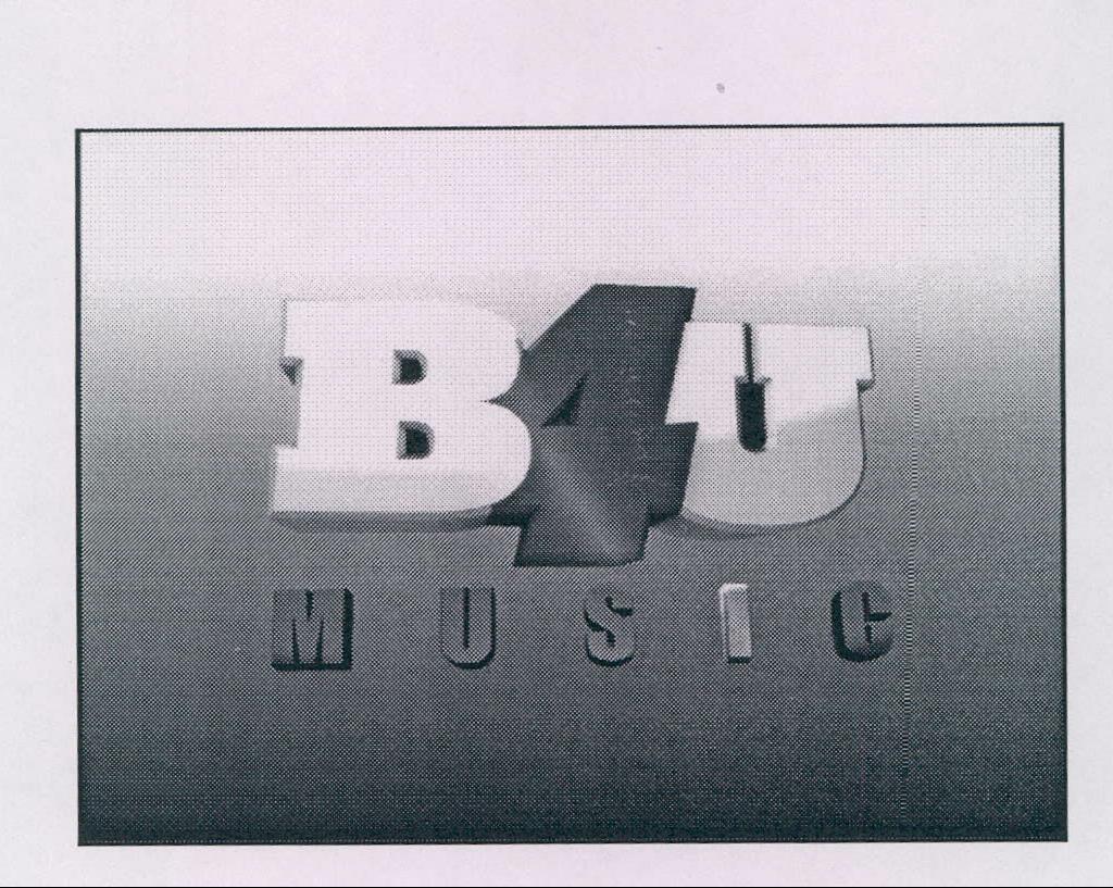 B4u Music Device mark 2002199 Trademark