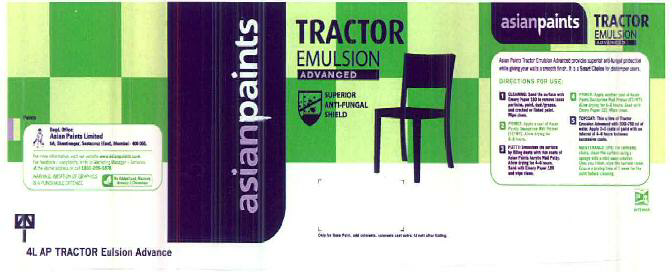 Asianpaints Tractor Emulsion Advanced Device mark 2760260 Trademark
