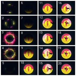 Govinda Royalles Movement Trademark (motion Mark) Device mark 6439348 Trademark