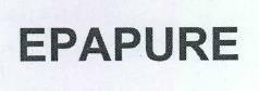 Epapure Device mark 2206437 Trademark