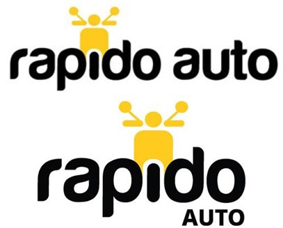 ‘rapido Auto’ Written In A Stylized Manner Juxtaposed With The Unique Image Of A Vehicle Device mark 6451881 Trademark