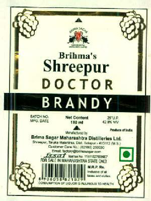 Brihma's Shreepur Doctor Brandy Device mark 2662342 Trademark