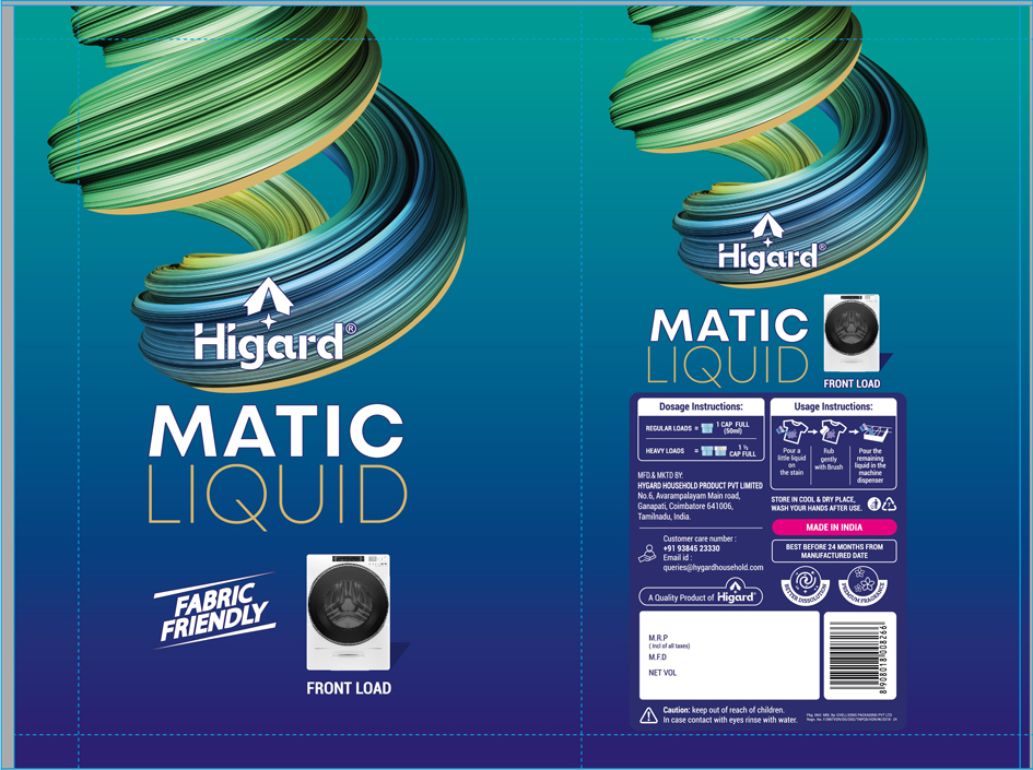 Higard Matic Device mark 6454431 Trademark