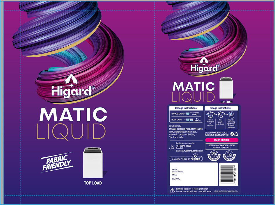 Higard Matic Device mark 6454432 Trademark