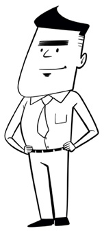 Device Of A Human Caricature Device mark 6456286 Trademark