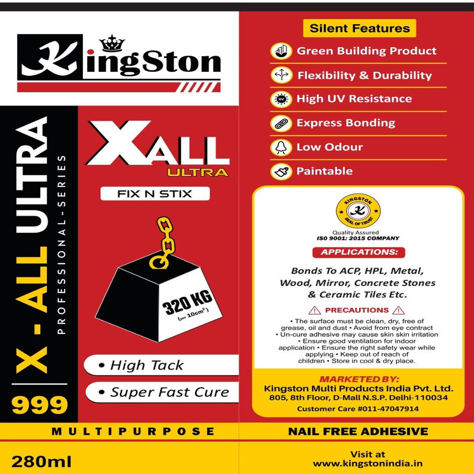 Kingston X All Ultra 999 Device mark 6475952 Trademark