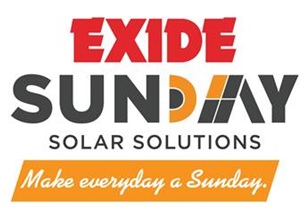 Exide Sunday Solar Solutions Make Everyday A Sunday Device mark 6474596 Trademark
