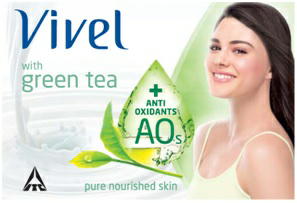 Vivel With Green Tea Device mark 2743181 Trademark
