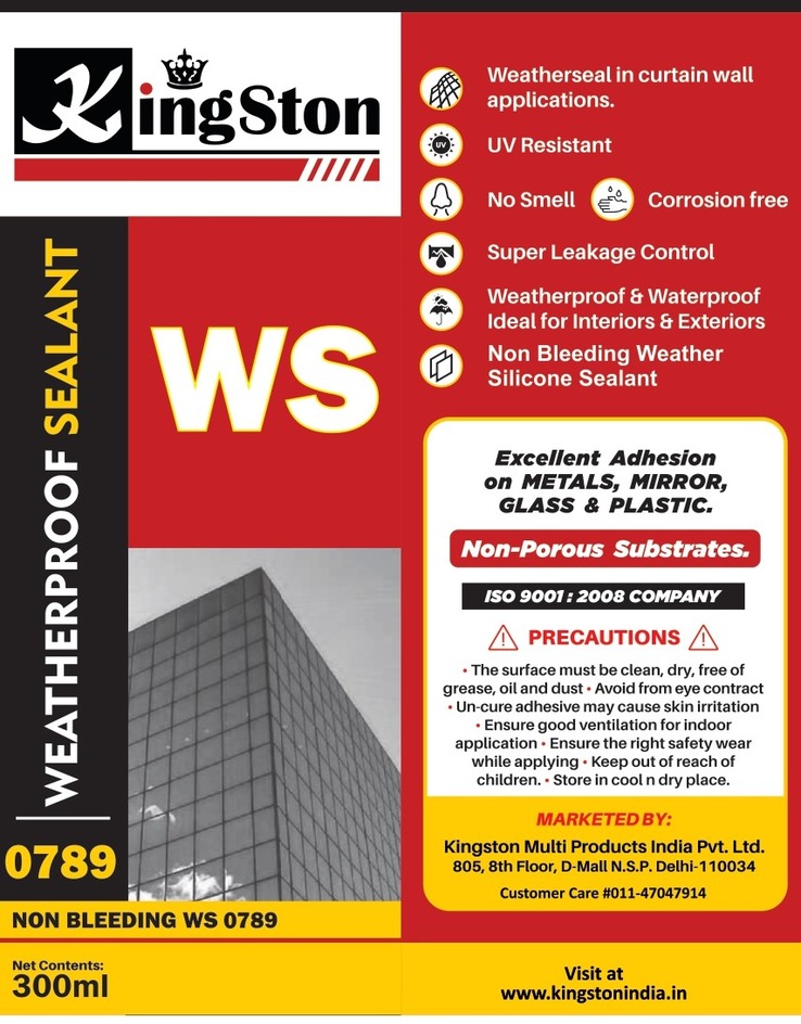 Kingston Weatherproof Ws 0789 Device mark 6481608 Trademark