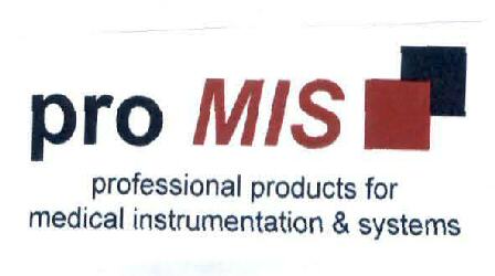Pro Mis (with Label) Device mark 2065804 Trademark