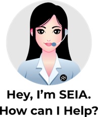 Hey, I’m Seia. How Can I Help? Device mark 6484866 Trademark