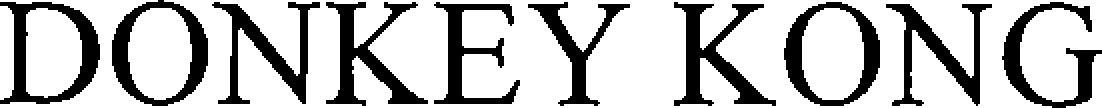 Donkey Kong Device mark 5655882 Trademark