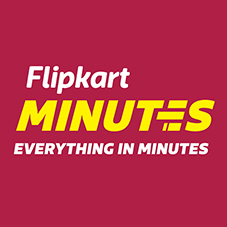 Flipkart Minutes Maroon Yellow (with Tagline) Device mark 6494765 Trademark