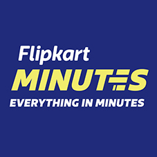 Flipkart Minutes Blue Yellow (with Tagline) Device mark 6495026 Trademark