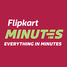 Flipkart Minutes Maroon Green (with Tagline) Device mark 6495076 Trademark