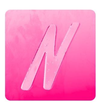 N Logo With Pink Backgrond ( Logo) Device mark 6499143 Trademark