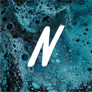 N (logo) With Blue Pattern Design Device mark 6500186 Trademark