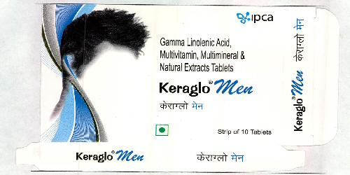Keraglo Men (device Of Hair) Device mark 2357817 Trademark
