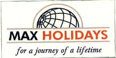 Max Holidays (label) Device mark 2600956 Trademark