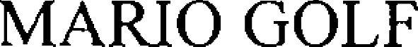 Mario Golf Device mark 5137734 Trademark