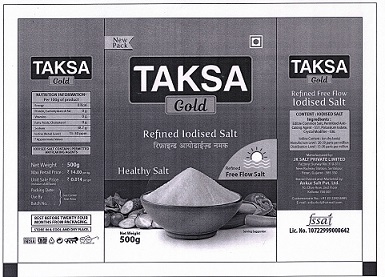 Taksa Gold Device mark 6505323 Trademark