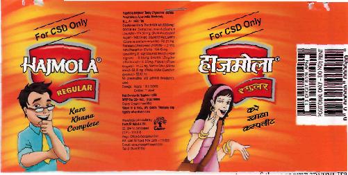 Hajmola Regular Device mark 2198928 Trademark