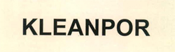 Kleanpor Device mark 2561834 Trademark