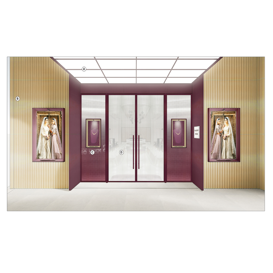 Sd Sunny Diamonds Interior Of Jewellery Store Layout Device mark 6515391 Trademark