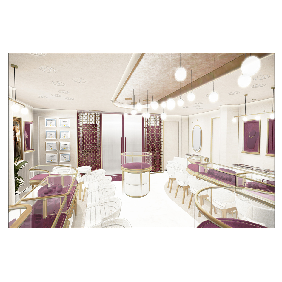 Sd Sunny Diamonds Interior Of Jewellery Shop Layout Device mark 6515393 Trademark
