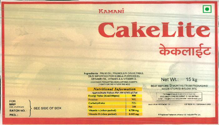 Kamani Cakelite Device mark 2415116 Trademark