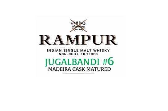 Rampur Indian Single Malt Whisky Non-chill Filtered Jugalbandi#6 Madeira Cask Matured Device mark 6526442 Trademark