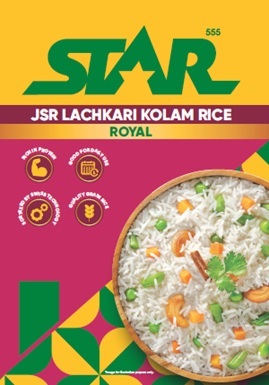Star555 Jsr Lachkari Kolam Rice Device mark 6532548 Trademark