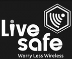 Live Safe Worry Less Wireless With A Device Of Wireless Symbol Device mark 6533027 Trademark