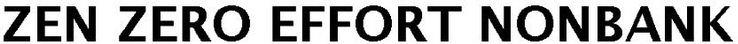 Zen Zero Effort Nonbank Device mark 4301036 Trademark