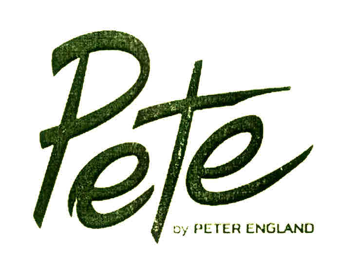 Pete By Peter England Device mark 2946800 Trademark