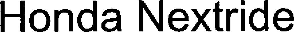 Honda Nextride Device mark 4274107 Trademark