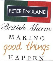 Peter England British Micros Making Good Things Happen Device mark 2009632 Trademark
