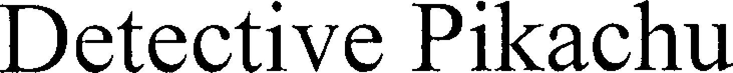 Detective Pikachu Device mark 4242935 Trademark