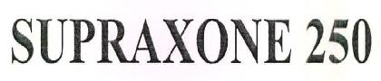 Supraxone 250 Device mark 2736430 Trademark