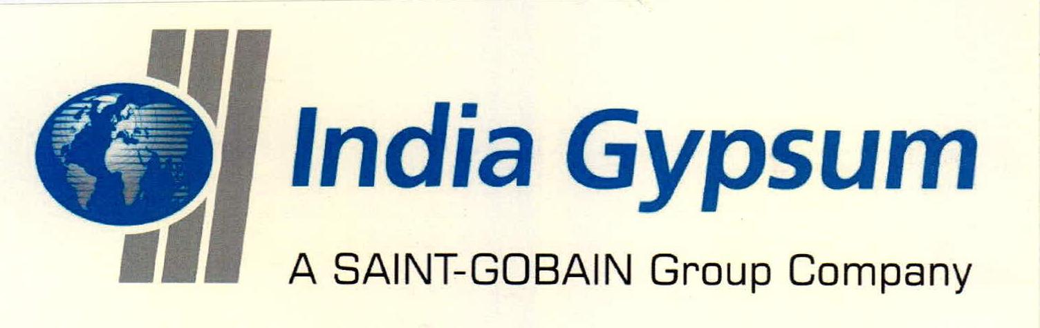 India Gypsum A Saint-gobain Group Company (device Of Globe) Device mark 2223877 Trademark
