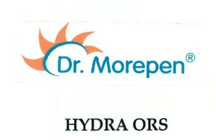 Dr. Morepen Hydra Ors (label) Device mark 2358002 Trademark
