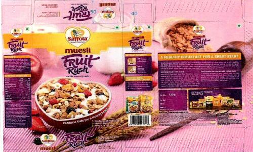 Saffola Muesli Fruit Rush Device mark 2328254 Trademark
